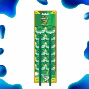 Bic Comfort  Paquetes de 12 pz (2 rastrillos c/u)