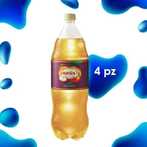 Mundet manzana durazno 4 pack 2 lt c/u